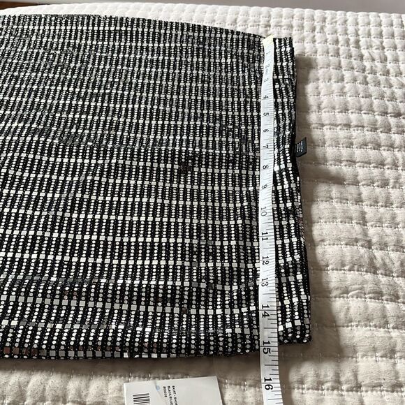 Forever 21‎ Skirt Tube Top Womens Size Large Mirror Sequin - Picture 8 of 10